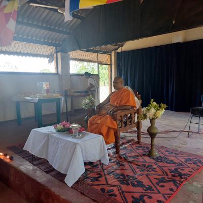 ඇසල පෝය නිමිති කොට පැවැත්වූ ධර්ම දේශණය